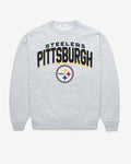 PITTSBURGH STEELERS CAMPUS ARCH CLOUD '47 OVERSIZED CREW WOMENS