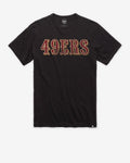 SAN FRANCISCO 49ERS GRIT WORDMARK '47 SCRUM TEE